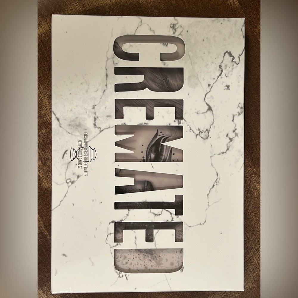 Jeffree star Cremated pallet- never opened